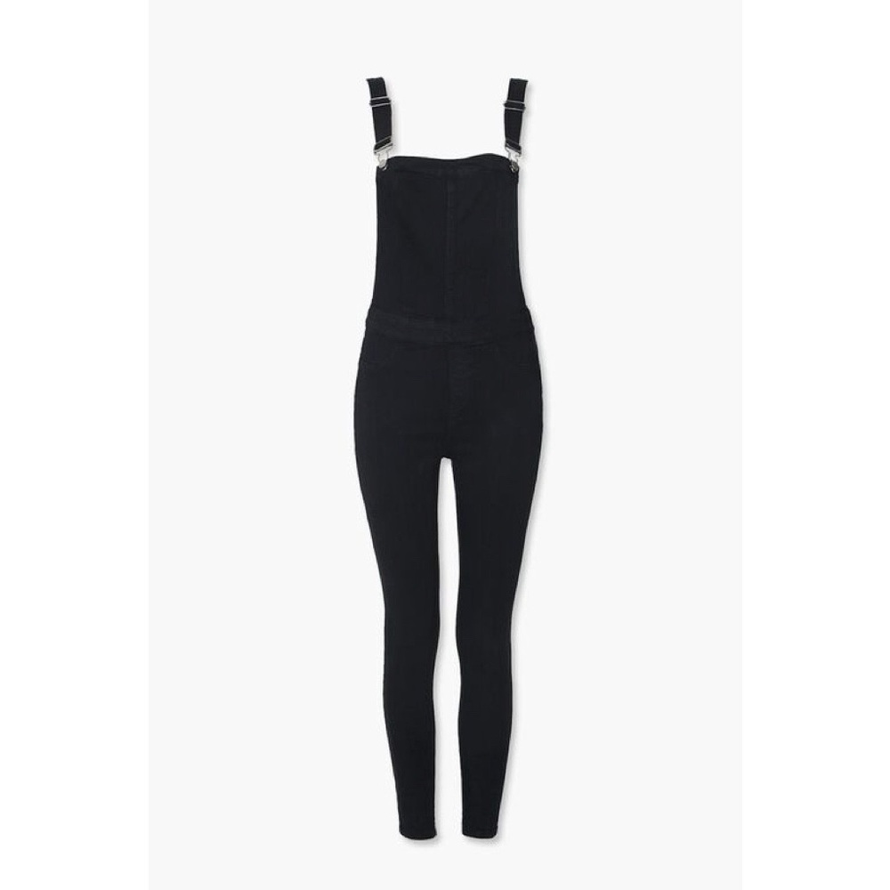 F21 high waist overalls